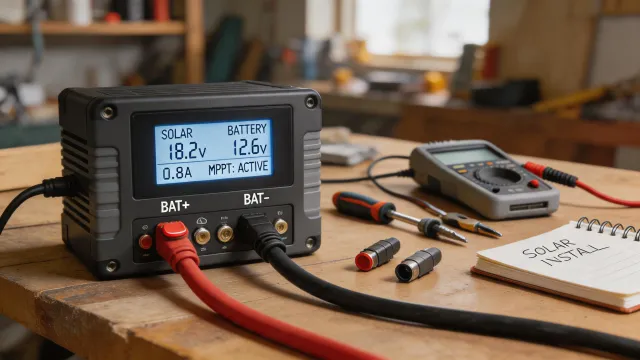 Solar charge controller article